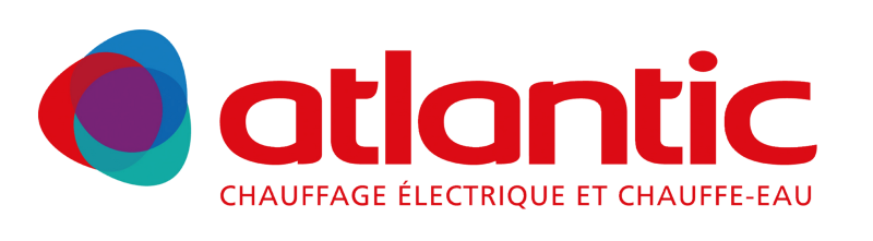Symbole de la marque Atlantic, une entreprise française offrant des solutions de confort thermique de qualité depuis plus de 50 ans